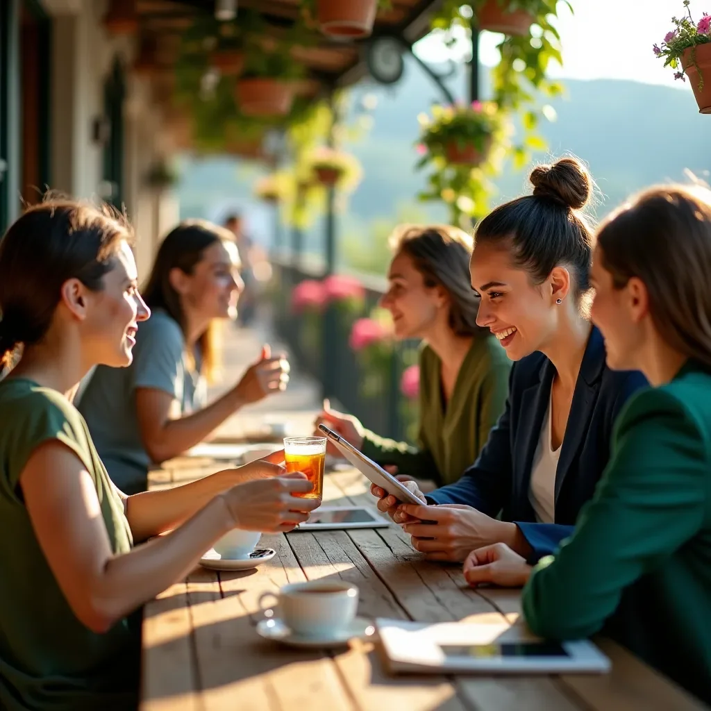 Supporting visual content